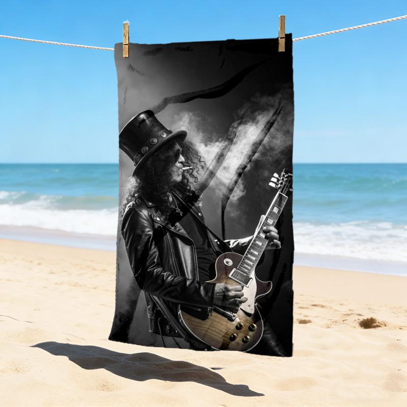 Michael Jackson Stilvolles Digitaldruck Strandtuch Schnelltrocknende Saugfähige Decke Für Strand Pool Fitnessstudio Reisen