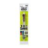Zebra Clip-On Multi Pen, Transparent Barrel, 4-Color Ballpoint (Black, Red, Blue, Green) + 0.5mm Mechanical Pencil, Durable Binder Clip, Slim &