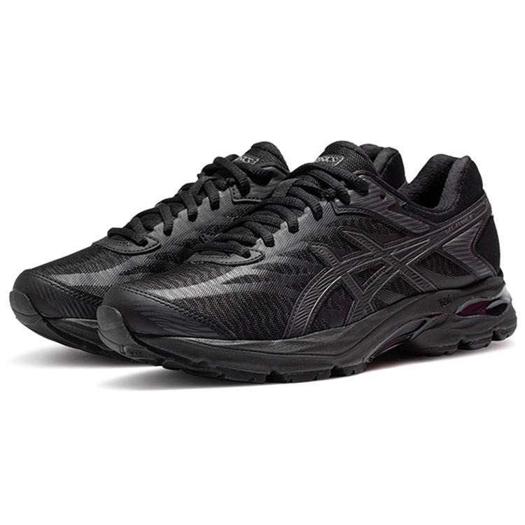 New Asics Gel Flux 4 'Shock Absorption Breathable Black' Women's 1012A523-002