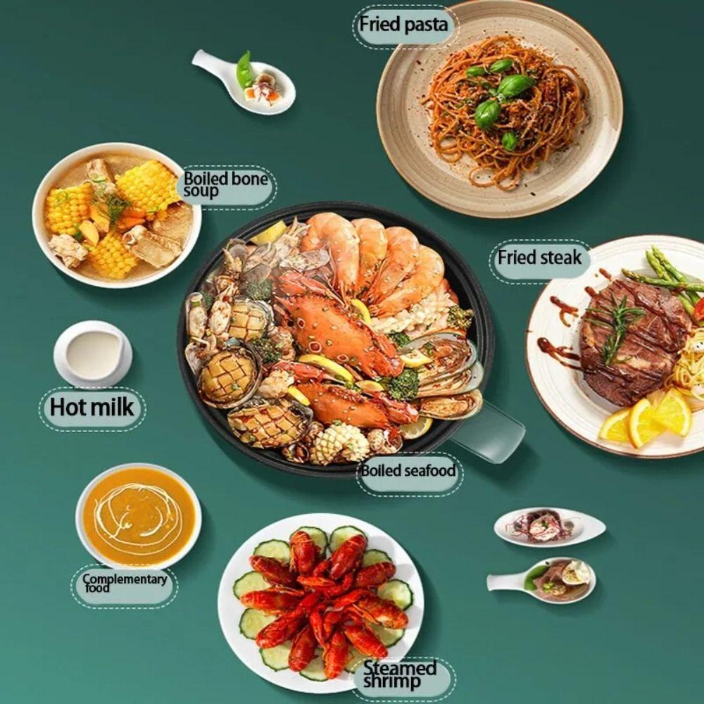 1.5L Capacity Electric Rice Cooker Non Stick Pan Multifunctional Rice Cooker  Dormitories