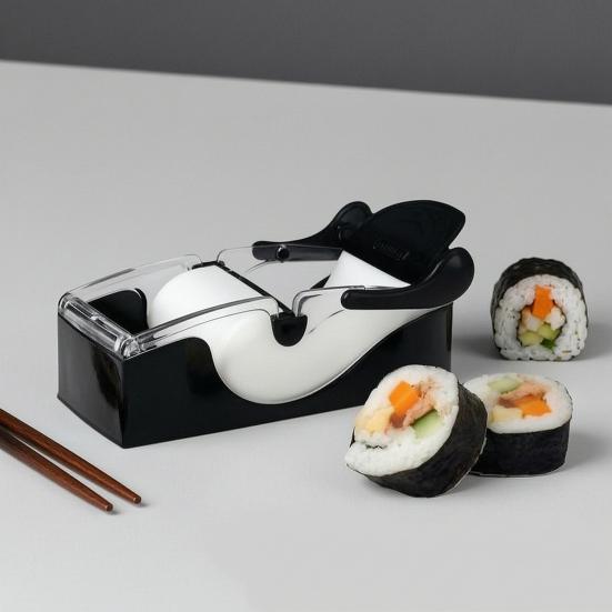 Sushi Maker Machine Sushi Bazooka DIY Sushi Roller Machine Sushi Roller Mold Sushi Making Kit for Beginners Easy & Efficient Sushi Rolling