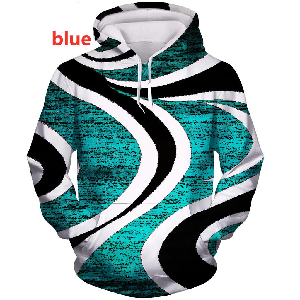 New Fashion Men/Women 3D All Over Printed Hoodies Sweatshirt Hipster Hip Hop Streetwear with Pockets