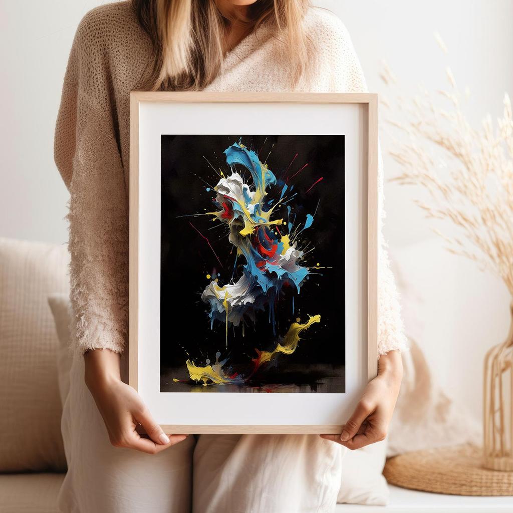 Poster Duck Abstraction