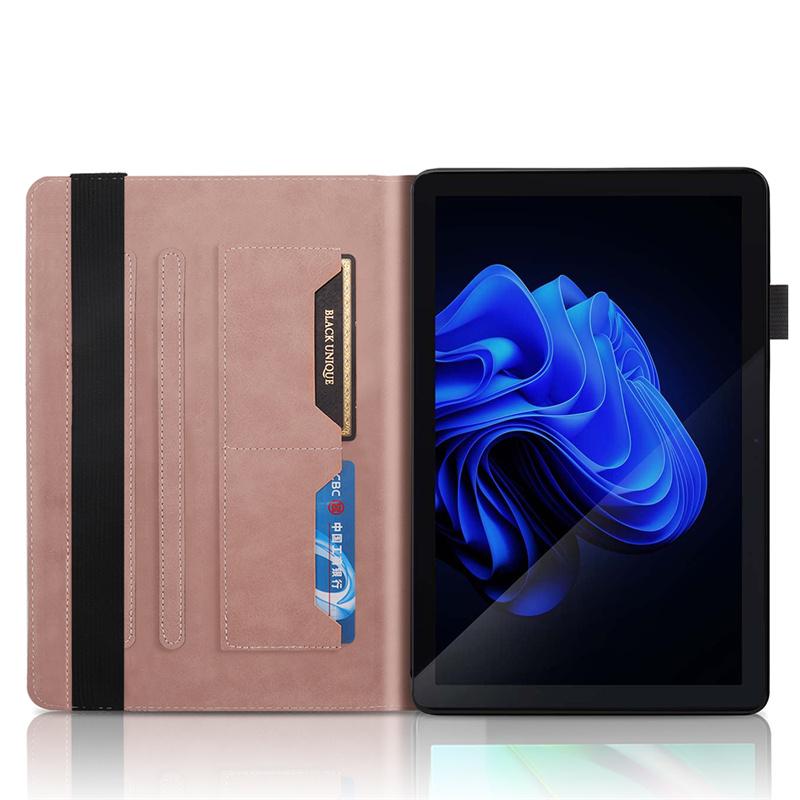 10.1 Inch Emboss Tree Case PU Leather Flip Cover for Itel Pad 1 One 10.1 Inch Tablet Case Shockproof  Ultra Slim Foldable Stand