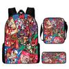 Hell Inn Hazbin Hotel Student School Bag High Value Leisure Oxford Ridge Relief Backpack