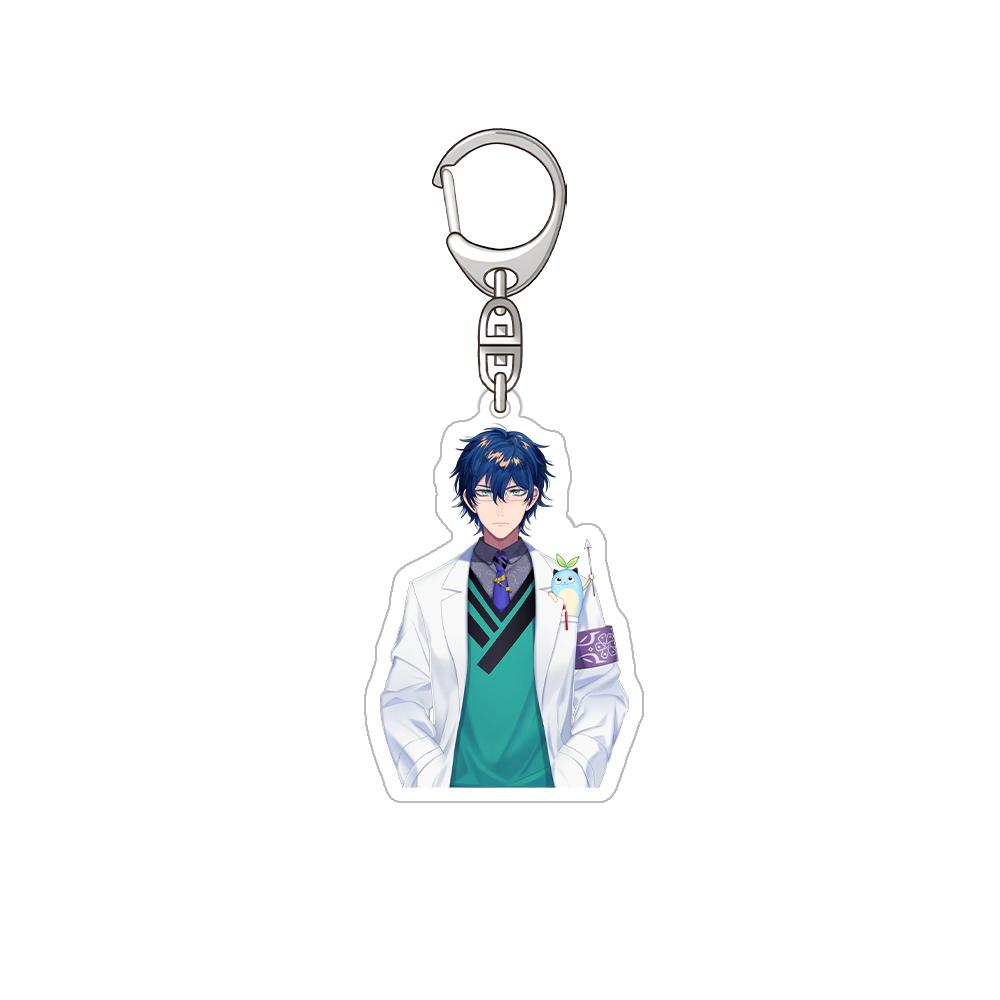 Nijisanji Yuhi Riri Shishhido Akari Higuchi Kaede Kenmochi Toya Debidebi Debiru Official Acrylic Keychain Bag pendant Fans Gifts