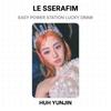 LE SSERAFIM EASY POWER STATION LOTTERI Officiellt Fotokort