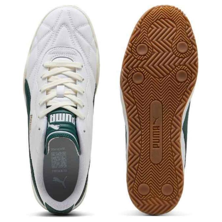 Puma Tifosi Unisex White Light Gray Low Top Lifestyle Sneakers 397454-04