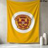 Motherwell FC Wall Tapestry Aesthetic Wall Hanging Printed Fabric Blanket Decorative Tapestries for Bedroom Living Room Home Decor