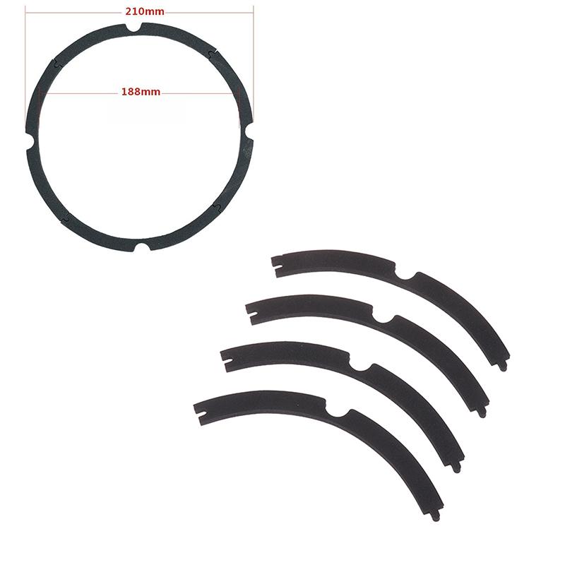 1 Set Rubber Speaker Repair Parts Foam Edge Rings Horn Press Edge Gasket Speaker Surround Repair Foam Woofer Edge