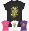 Daffodil Flower Plant Lover Plantoholic Nature Lover Women T Shirt  P1 Or A