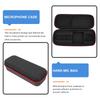 DECHOUS Microphone Storage Bag, Wireless Microphone Hard Case Suitcase Carry Bag, Foam Microphone Case, Handheld Microphone Carrying Bag, Studio Hard