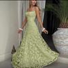 French Lace Cross-Strap Backless Summer Dress - Elegant and Slimming Waist-Cinched Design