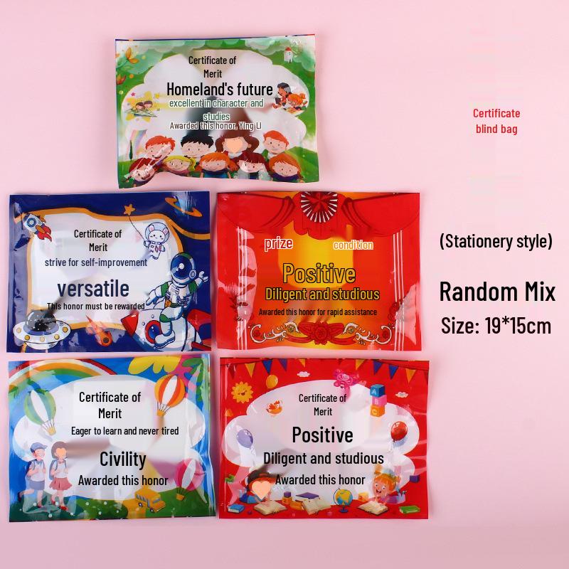 Creative Stationery Blind Box for Children - First Grader Gift & Primary Student Reward