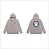 Stu Print Kapuzenpullover Langarm Herren Damen Winter Freizeit Übergroß Pullover