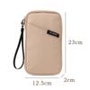 Unisex Passport and Ticket Holder, Anti-theft Multifunctional Travel Document and Credit Card Bag