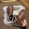 Fleece thickened non-slip thick-soled snow boots, new winter heightening warm bread cotton shoes