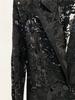 Completo e Pantaloni in Rete Ricamata con Paillettes di Alta Gamma - Collezione Primavera Inizio 2026