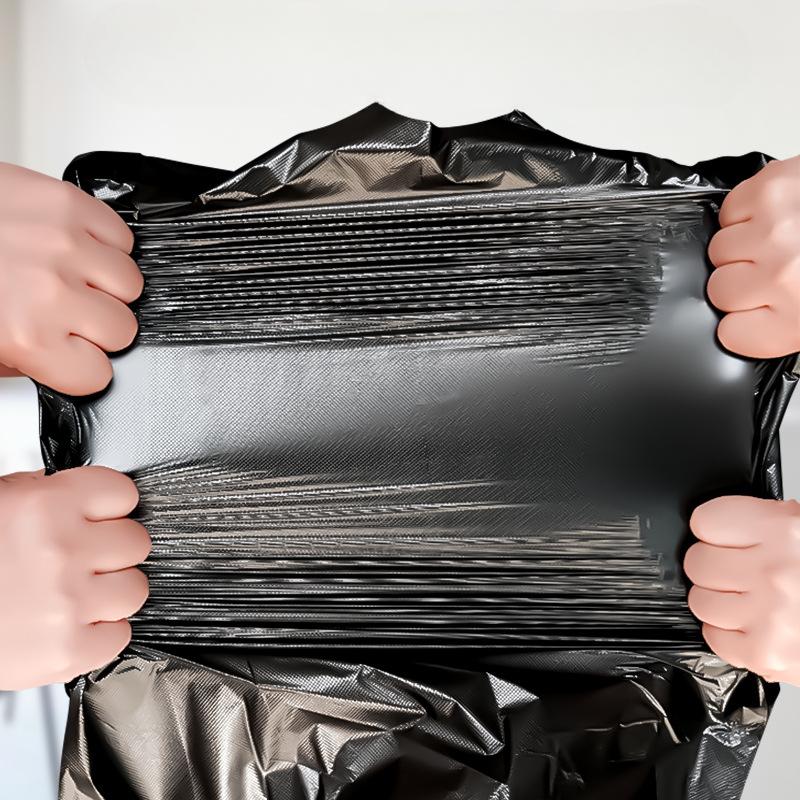 Müllbeutel mit Kordelzug, nicht schmutzig, vergrößert und verdickt, für den Haushalt und die Küche, tragbar, aus Plastik, mit Kordelzug