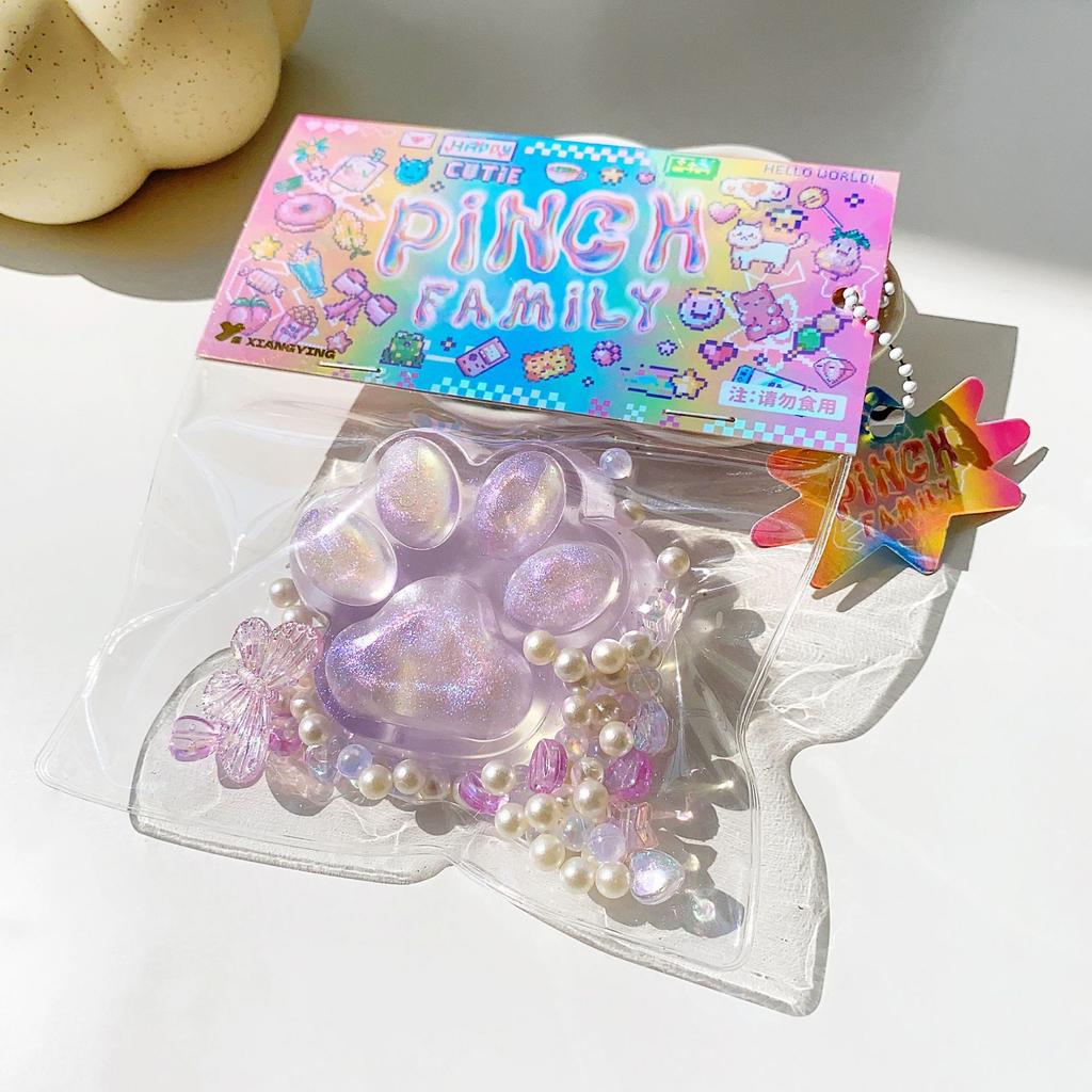 New Arrival Donut Plush Cat Claw Squishy Soft Texture Cute Appearance Blind Bag Stress Relief Cute Gift