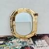 Brass Oval Porthole Brass Ship Mirror, Nautical Window Wall Mirror, Maritime Bathroom Mirror Home Decor, Gift