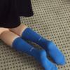 I Hate Monday [IHM25FWS06] Core Lip Socks Blue