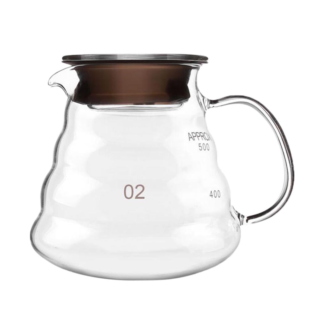 400ml Bamboo And Wooden Cover Press Pot Pot Pot Punch Household Filter Press Brewing Coffee Appliance Glass