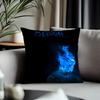 Fashion DDaveied Cushion Cover Antidustmite Pillowcase Invisible Zipper Silky Short Plush Sofa Cushion Cover