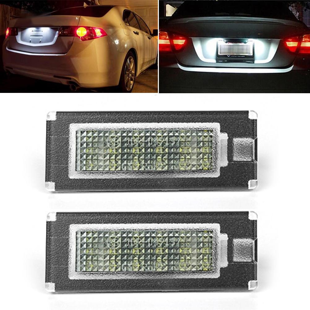 Car License Plate Light For Fiat Ducato Citroen Jumper Peugeot Boxer 2006-2020 Lancia Ypsilon 2003-2011 Universal Fit Waterproof