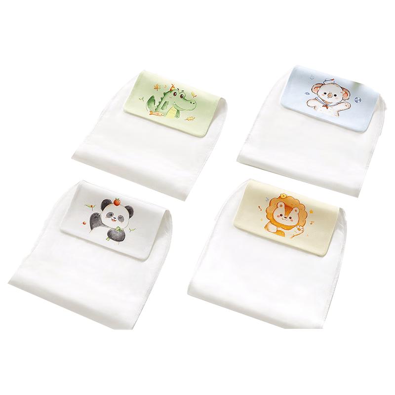 Ai Bei Di La Kids Customizable Back Sweat Towels (4-Pack) L (6-10Y)