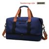 Women's Large Capacity Lightweight Oxford Fabric Travel Duffel Bag Multipurpose Carry-On Overnight Bag Zipper Closure