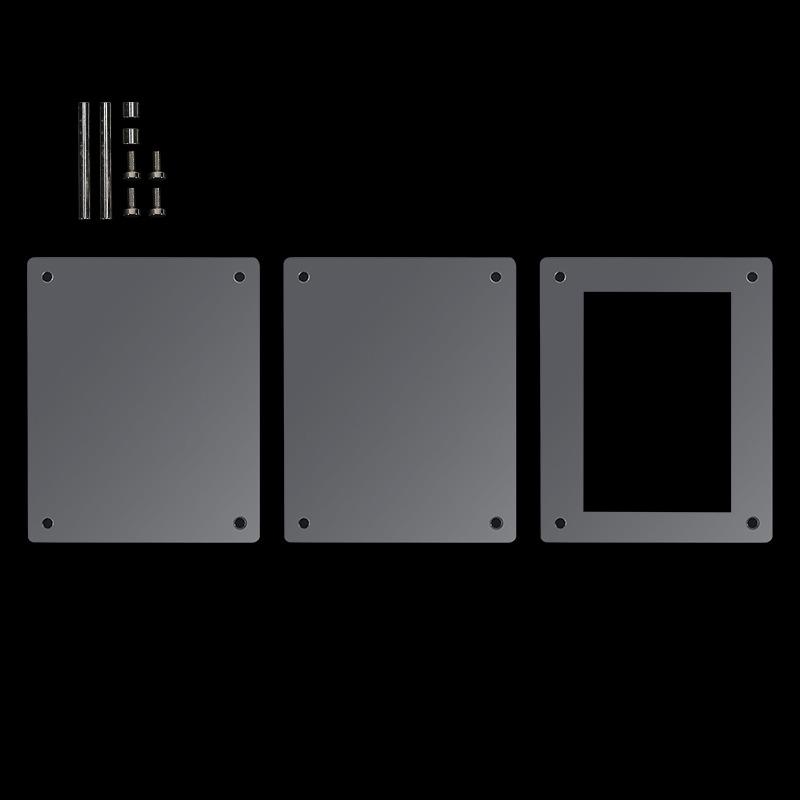 CD Picture Acrylic Display Stand Photo Frame Transparent Idol Picture Frame Ins CD Small Cards Display Holder Room Desktop Decor