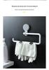 Kitchen No-Drill Cabinet Paper Towel & Wrap Rack