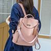PU Rucksack Große Kapazität Handtasche Quaste Damen Multifunktionale Umhängetasche