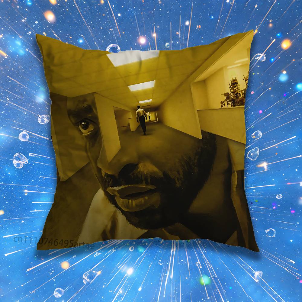 The BBackrooms movie Pillow for Sofa Seat Chair DecorativeModern Home Decor Print Throw Cushion