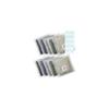 Aso Sticker-Attached Imabari Towel Handkerchiefs, Individually Wrapped, 22cm Square, Absorbent,