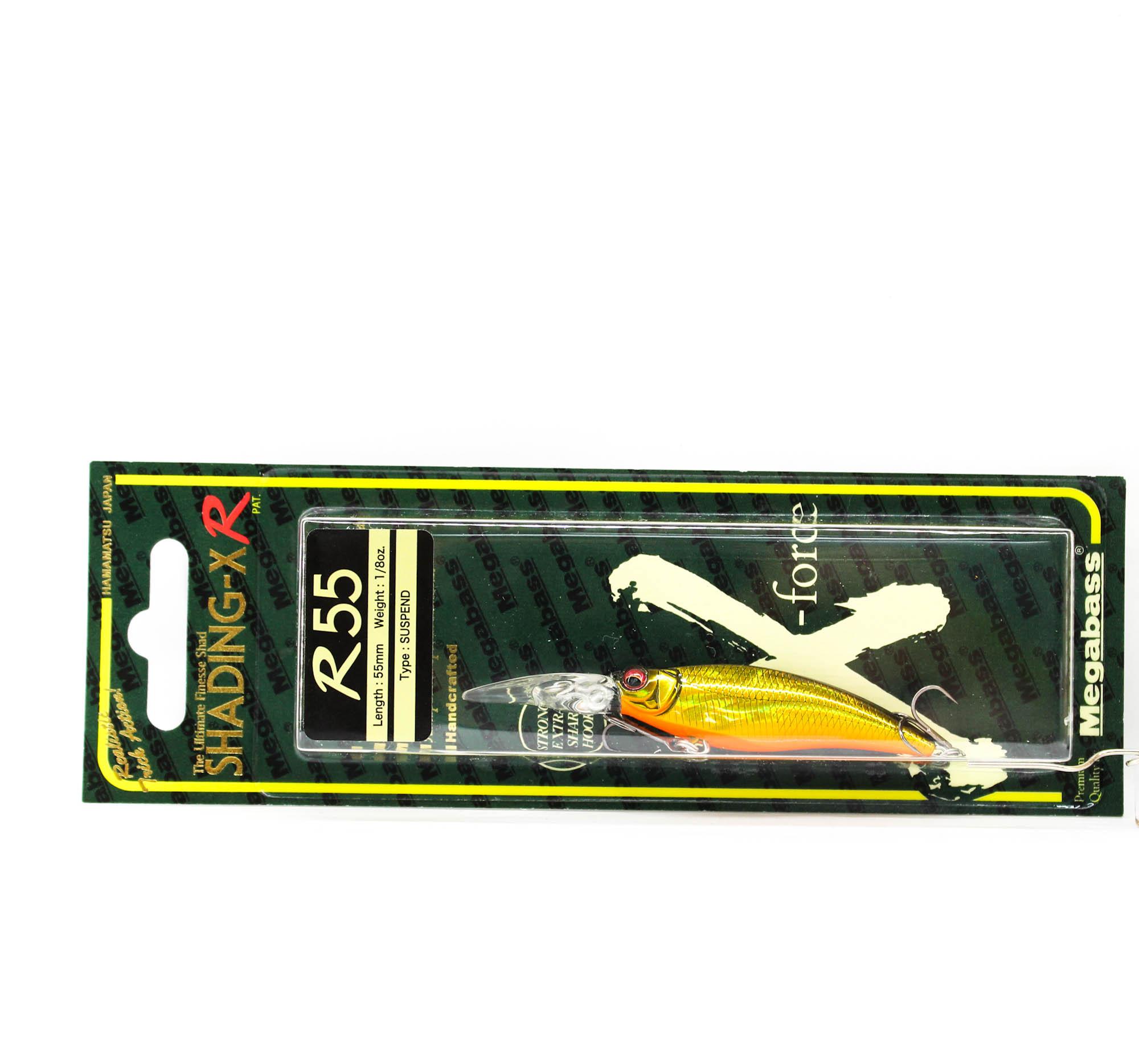 

Воблер Megabass Shading X 55 R Suspend GG Megabass Kinkuro (8163)