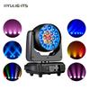 Wholesale 19X15W RGBW LED Moving Head Light Zoom Wash for DJ Club Stage & Wedding Party DMX512 Control Disco Stage Lights