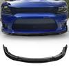 Grenzüberschreitender Custom Frontsplitter mit zweilagiger Lippe für 2015-2022 Dodge Charger