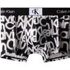 Letter Logo All Over Print Boxer Shorts Men Underwear Black NB3406-ACA