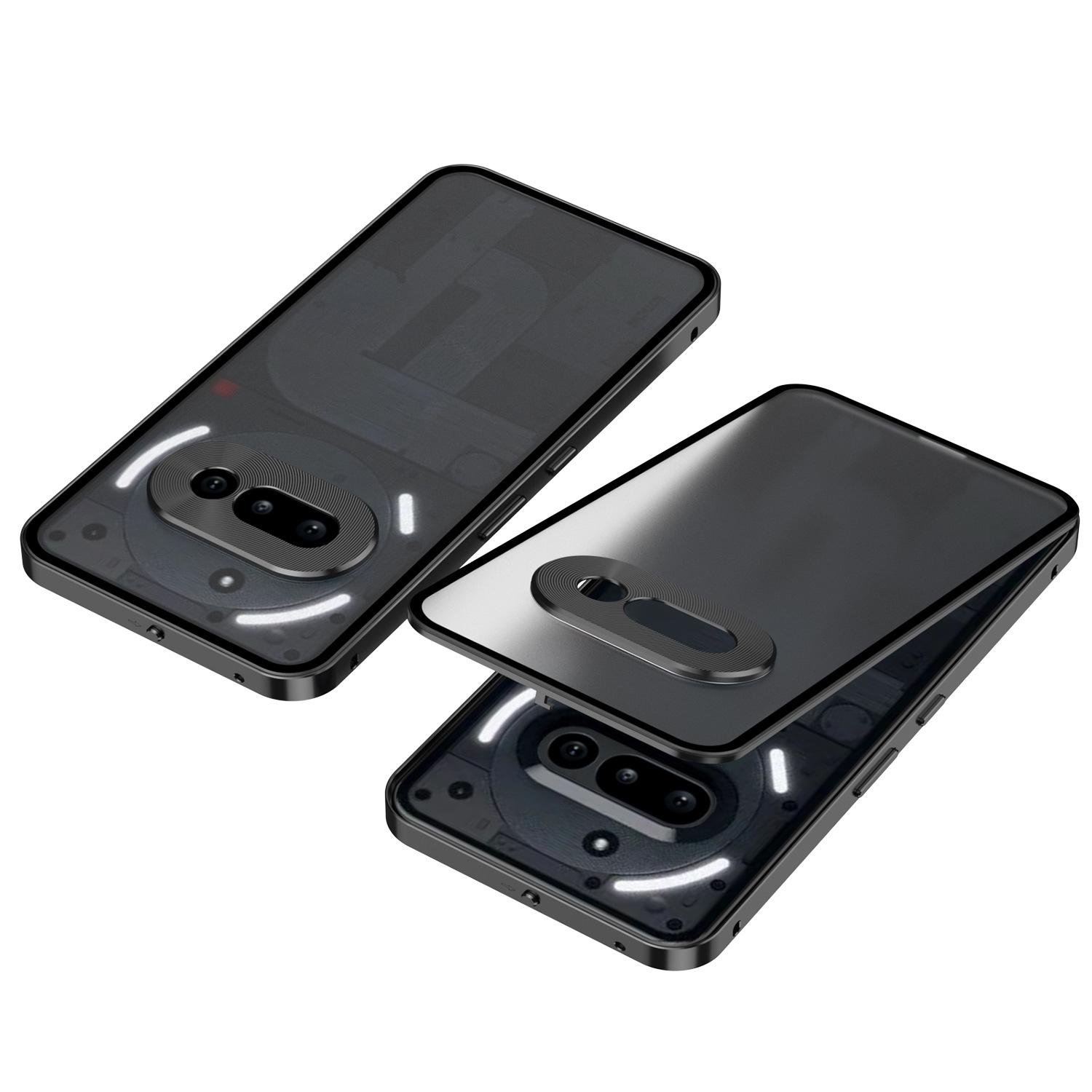 

Matte Back Metal Frame Snap-on Protective Case for Nothingphone 3a Phone 3a