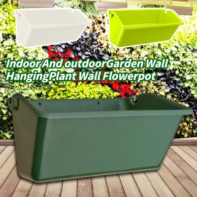 Self Watering Flower Pot Stackable Wall Planter Garden Flower Pots Wall Hanging