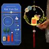 2025 Glowing DIY Material Package DIY Handmade Material Bamboo Lantern Mid-Autumn Festival Lanterns Children
