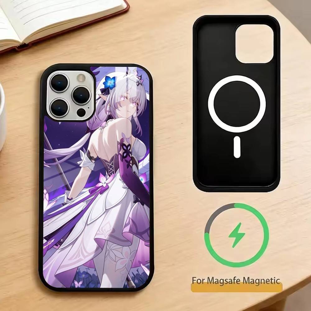 Honkai Star Rail   Phone Case For iPhone17,16,15,14,13,12,11 Plus,Pro Magnetic For Magsafe Wireless Charging