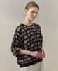 M.GRAF Ethnic Elephant Pattern Button Point Blouse
