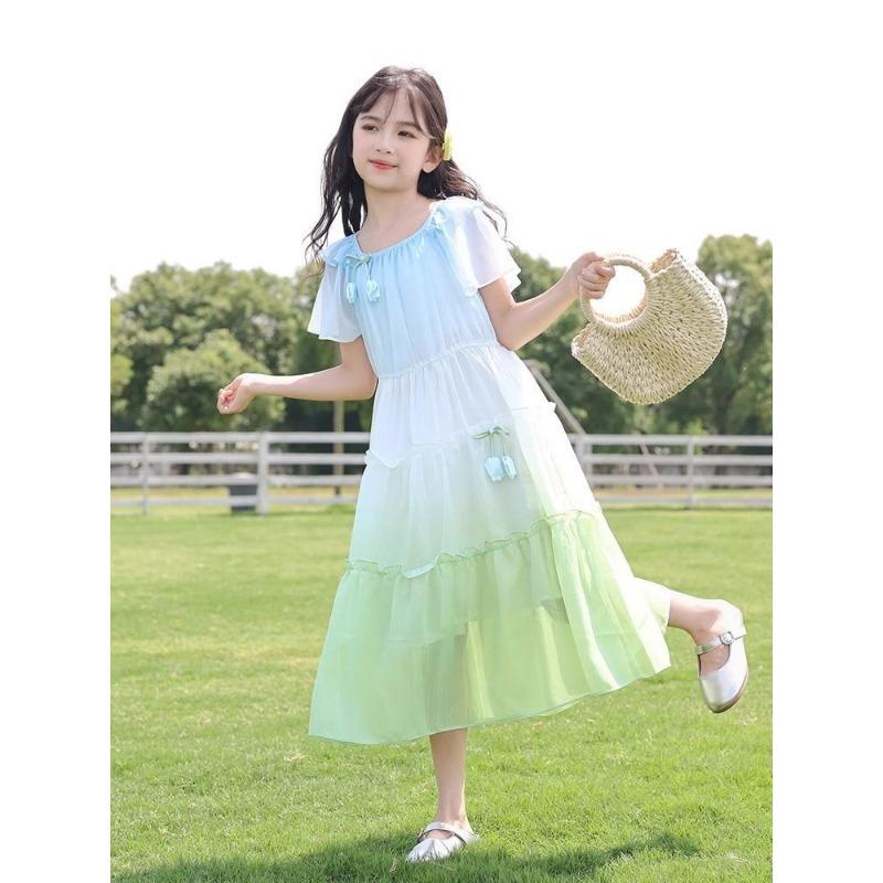 Girls' Fashionable Dress Summer Children's Princess Dress