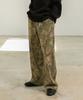 BURNING CAPONE Bc Realtree Pattern Wide Pants (Khaki Brown)