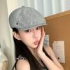 British Style Retro Forward Hat, Women'S High Sense Of Fashion Temperament, Anti-Wearing Beret, Literary Newsboy Painter Hat