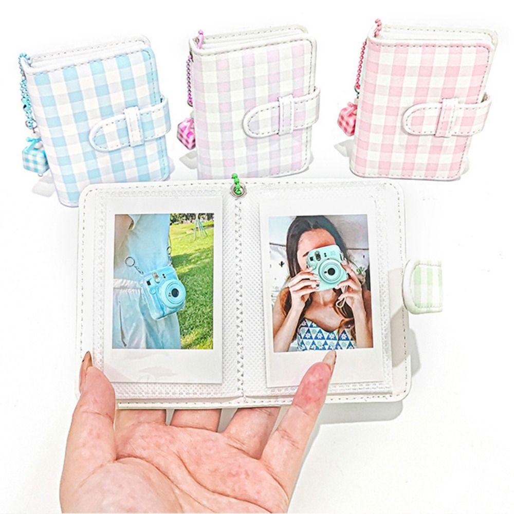 Fotoalbum s 28 kapsami 3 palce pro Fujifilm Instax Mini 12/11/9 Vstupenky do kina Známky