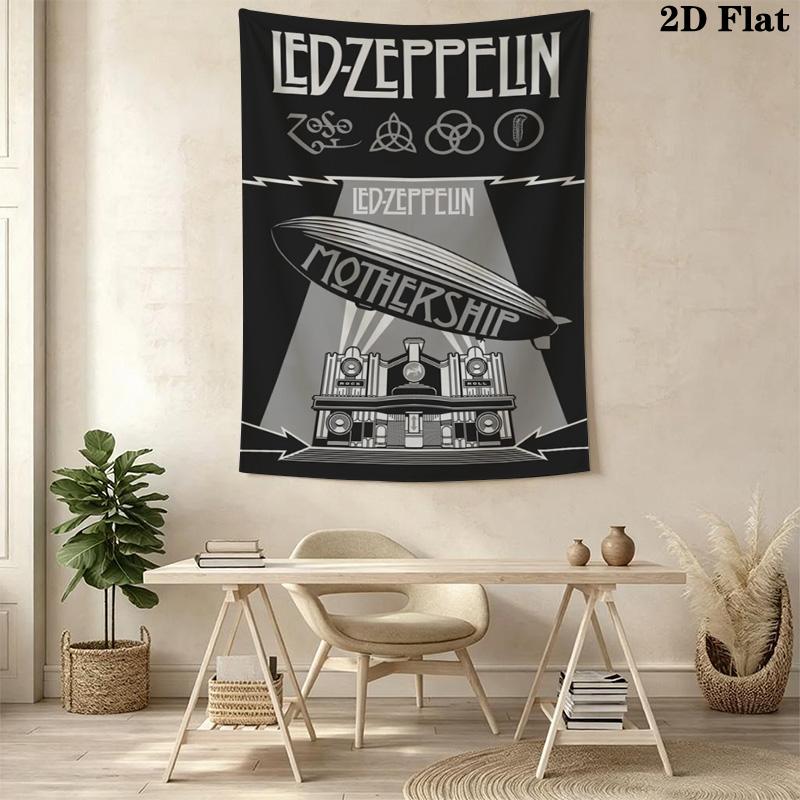 Vintage Zeppelin Pattern Home Decor Tapestry, Wall Hanging, Decorative RV Wall Cloth.MGT0918220